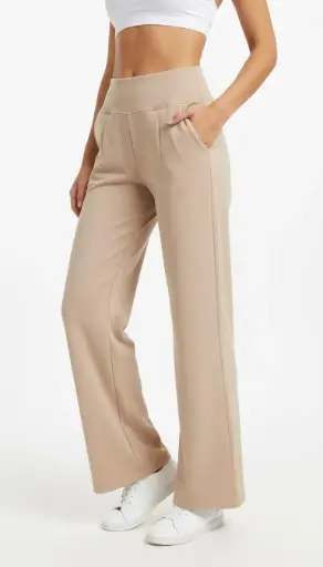 [BD1583] OYSHO PANTS BD1583 (S, Beige)