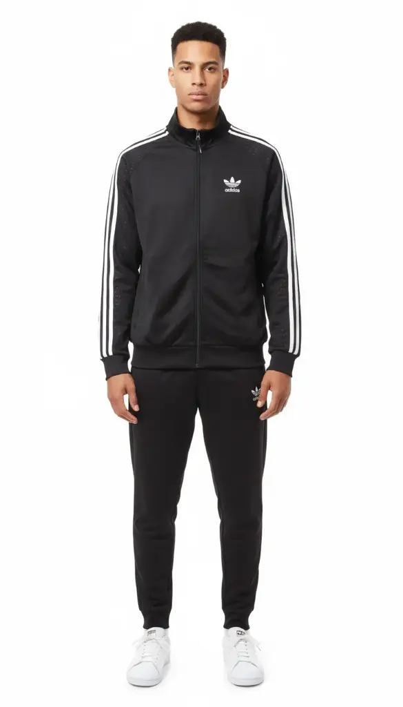 ADIDAS TRACKSUITS EA4139 (S, Black)