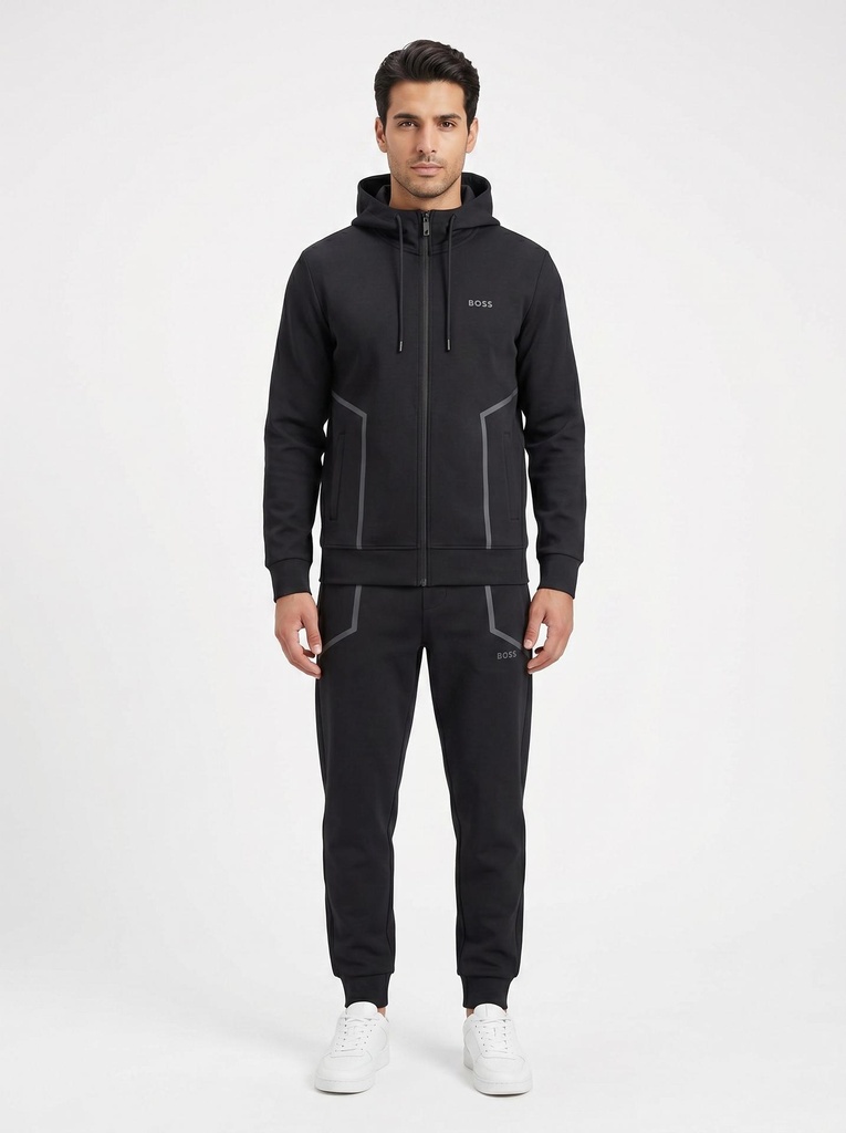 BOSS Full-Zip Hooded Tracksuit Men