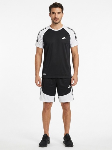 [EB0539] Adidas Raglan Mesh Summer Tracksuit Men EB0539 (S, Black)