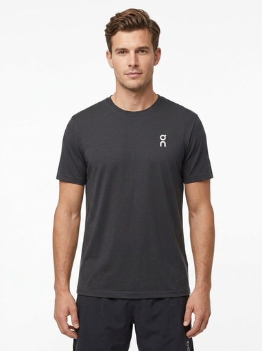 [EF4660] On Running Jersey Crew T-Shirt Men (S, Black)