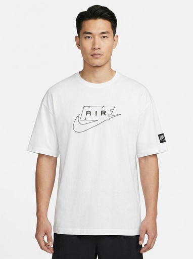 [EF4723] Nike Oversized Crew Neck T-Shirt Men (S, White)