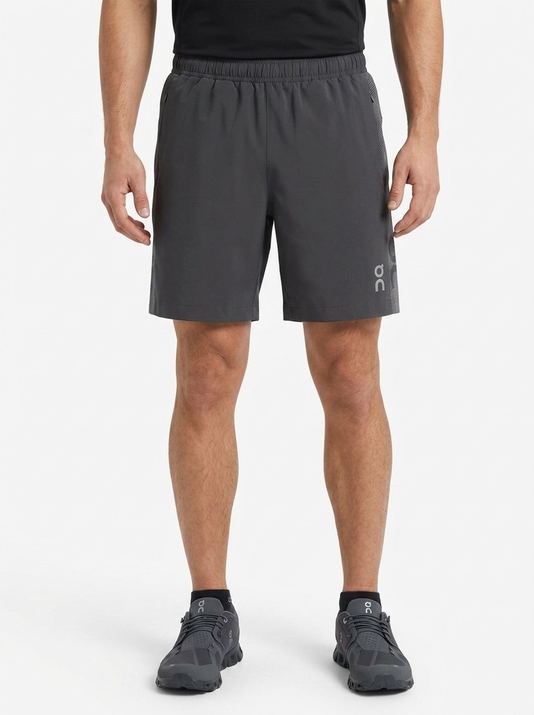 On Woven Striped Side Running Shorts Men
