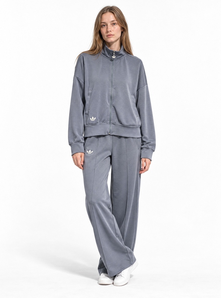 Adidas Jersey Full-Zip Relaxed Tracksuit Women