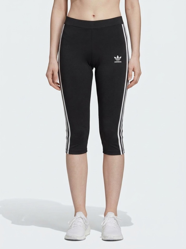 Adidas Striped Cropped Leggings Women