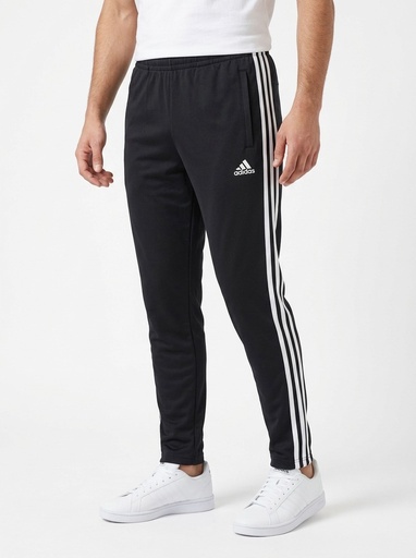 [ED1706] Adidas 3-Stripe Jersey Sweatpants Men (S, Black)