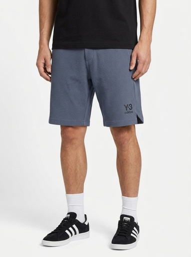 [EE1230] Adidas Y-3 Waffle Knit Shorts Men (M, Indigo)