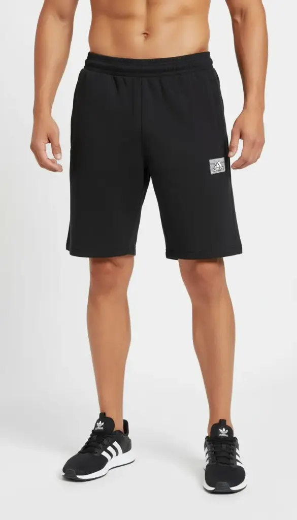 Adidas Solid Fleece Sweat Shorts Men