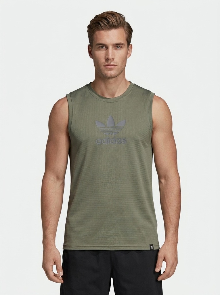 Adidas Textured Trefoil T-Shirt Men