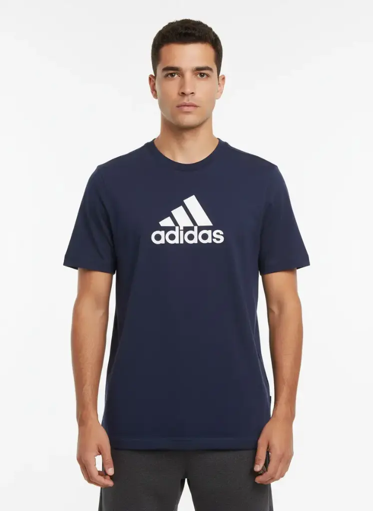 Adidas Jersey Center Logo T-Shirt Men