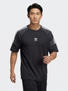 Adidas Trefoil Striped Sleeve T-Shirt Men