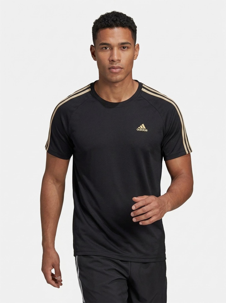 Adidas 3-Stripes Crew Neck Training T-Shirt Men