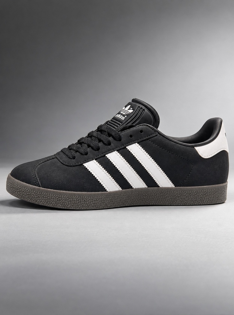 Adidas Suede Striped Gazelle Shoes Men
