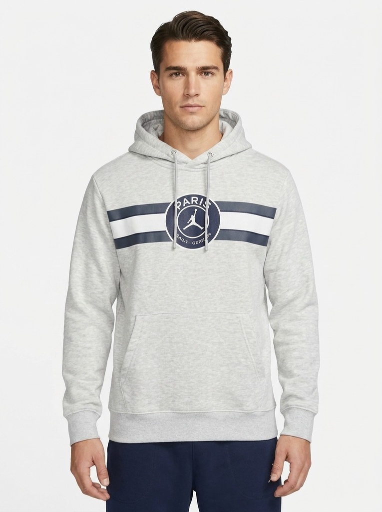 Nike Jordan PSG Striped Pullover Hoodie Men