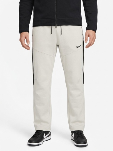 [EDS0025] Nike Zip Pocket Fleece Sweatpants Men (S, Ecru)