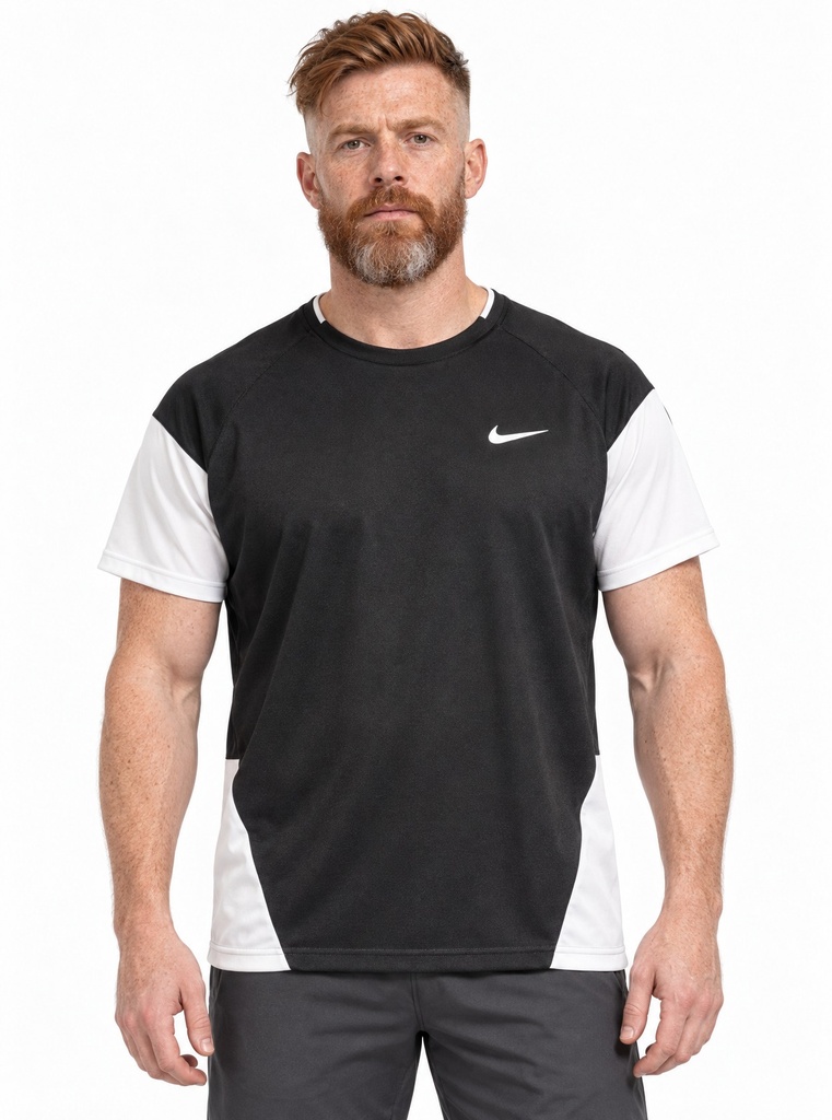 Nike Mesh Panel Crew Neck T-Shirt Men