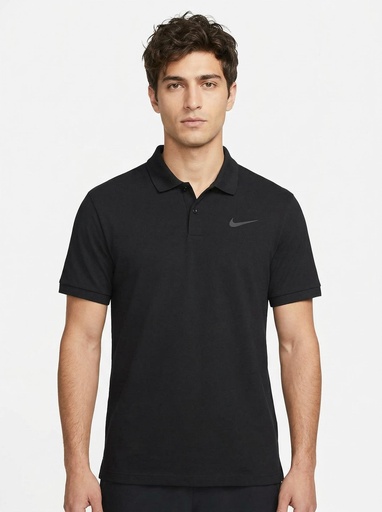[EF4510] Nike Dri-FIT Piqué Polo Tee (S, Black)