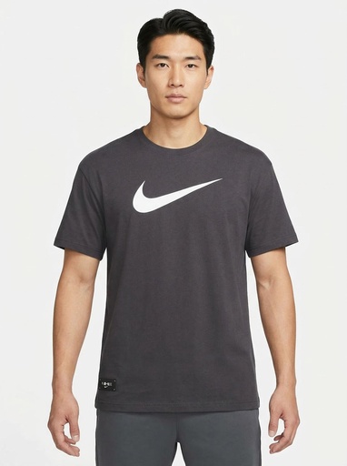 [EF4518] Nike Big Swoosh Crew Neck T-Shirt (S, D-Blue)