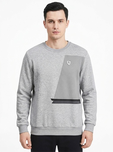 [EC1749] Puma Ferrari Crew Neck Sweatshirt Men (Grimelanj, XXL)
