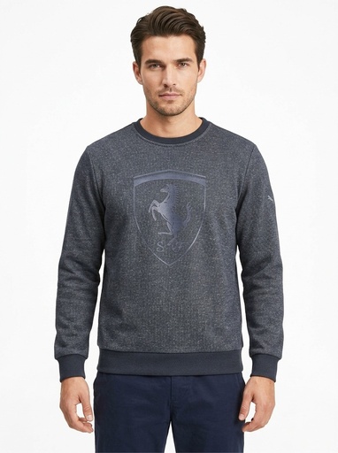 PUMA Ferrari Heathered Crew Sweatshirt Men