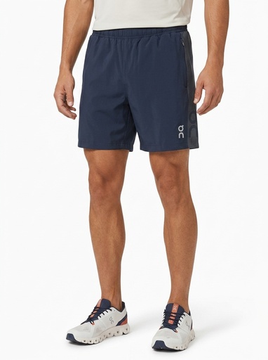 On Woven Striped Side Running Shorts Men