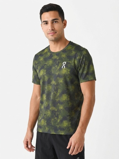 On Printed Mesh Running Tee Men