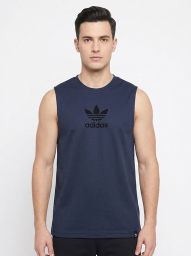 Adidas Textured Trefoil T-Shirt Men