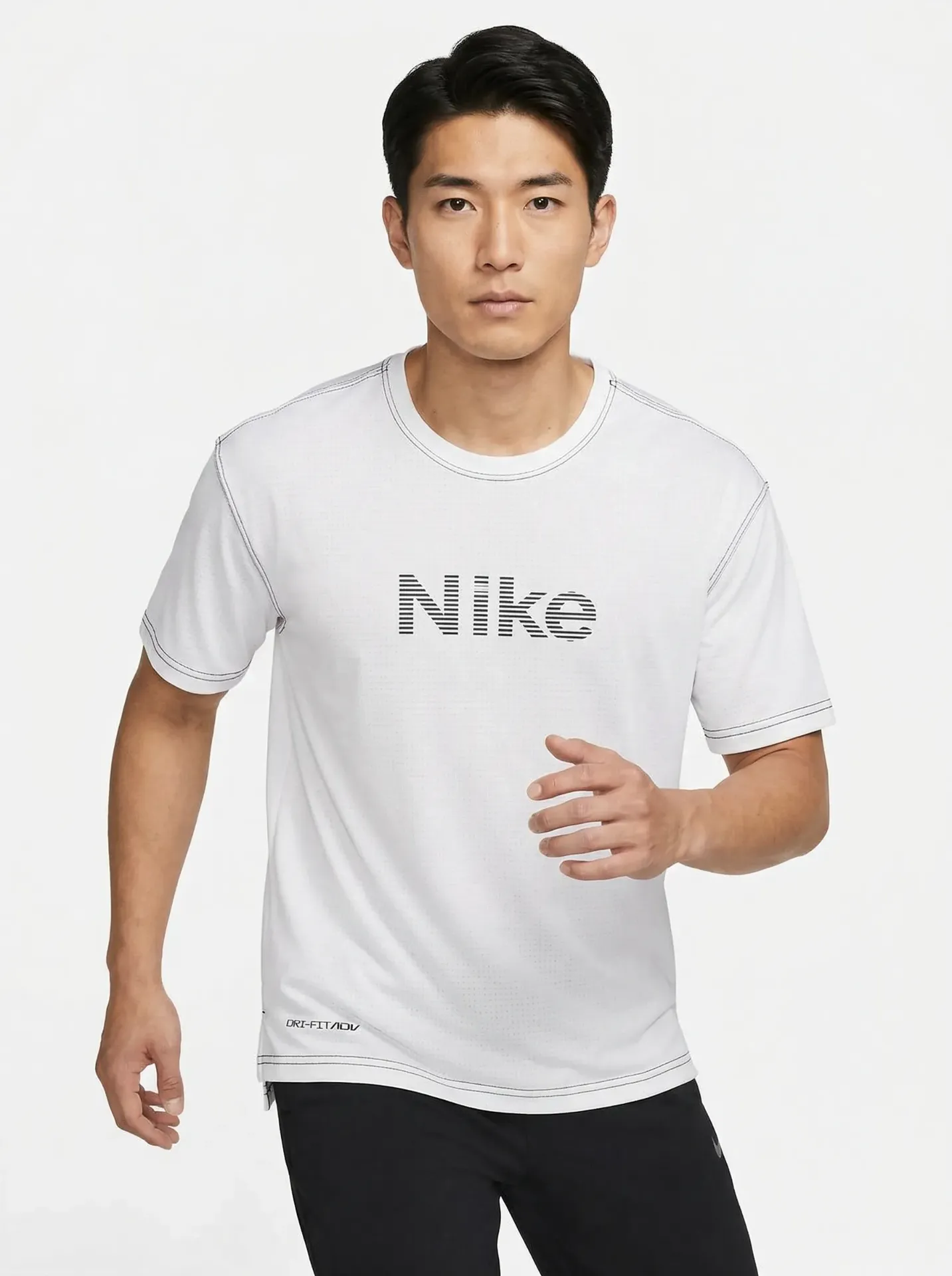 [EF4288] Nike Contrast Stitch Mesh T-Shirt Men